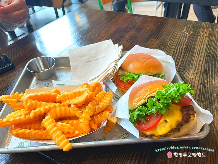  청담 맛집 추천  쉐이크쉑 청담점