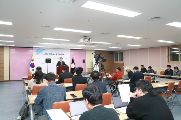 <b>구리시의회</b>, 4월 2차 <b>의정</b> 브리핑 실시