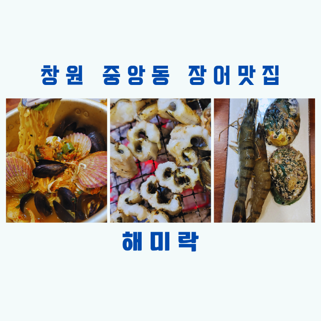 창원 중앙동 오거리 장어 맛집 해미락 :: 회, 해산물, 가리비찜, 알찬 기본반찬, 가성비 좋은 창원장어 맛집