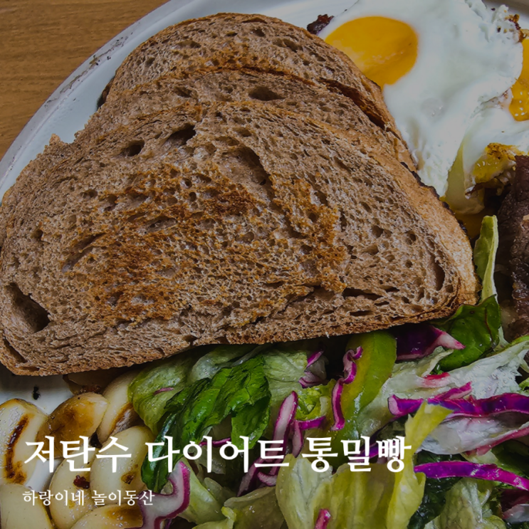  직스더브레드 저탄수빵 통밀빵효능