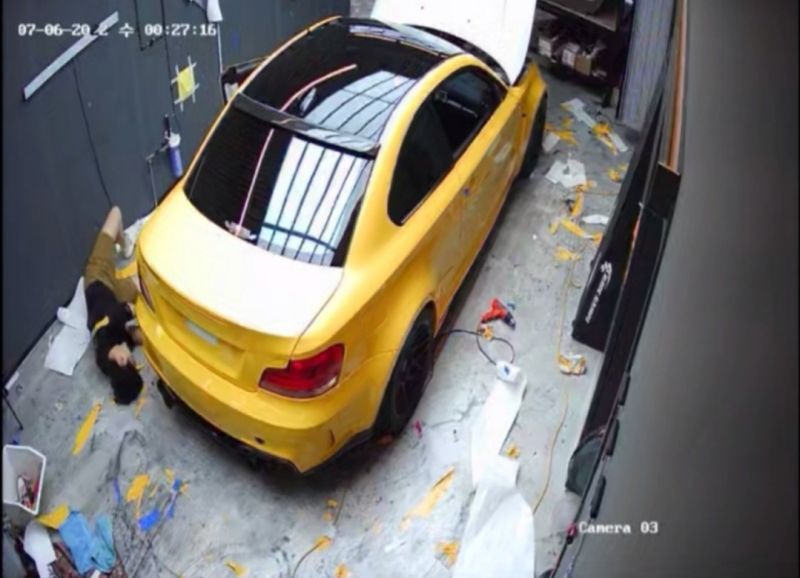 부천 길주로 / 랩핑 / BMW / M1