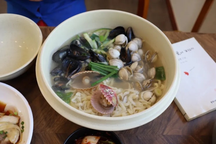  양산 물금 맛집 조개가득한 양많은 오봉해물칼국수