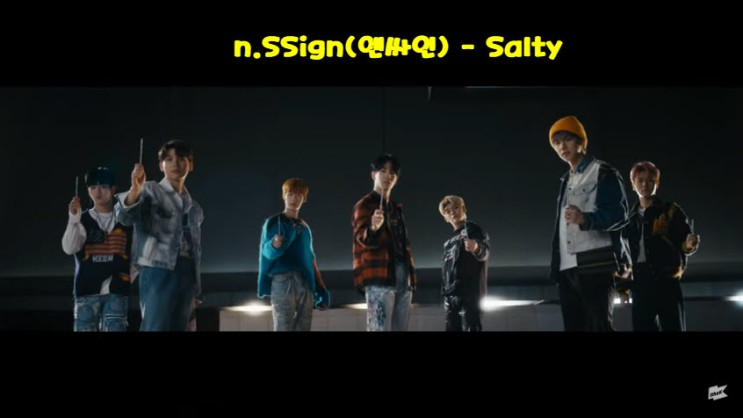 n.SSign(엔싸인) - Salty [노래듣기, MV]