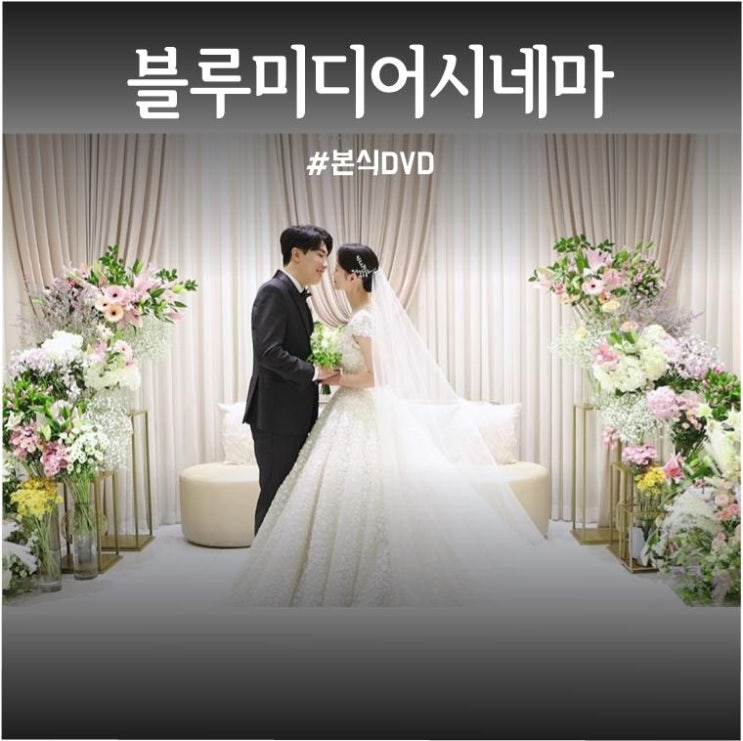  본식DVD 블루미디어시네마 본식 영상 예약 후기 댓글 짝꿍찾기