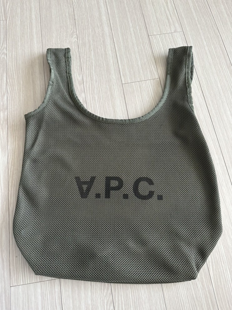  A.P.C 아페쎄 VPC 메쉬 토트백 후기, 편하게 들기 좋은 에코백 추천