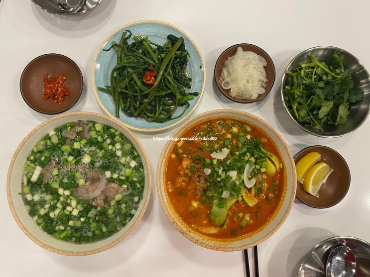 생면으로 만든 베트남 쌀국수 전문점 수원 영통역 맛집 포앤드 방문후기
