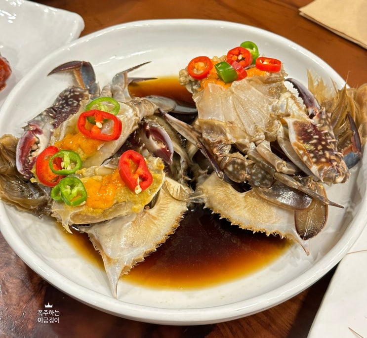  발산역맛집 명량간장게장 알배기 암꽃게