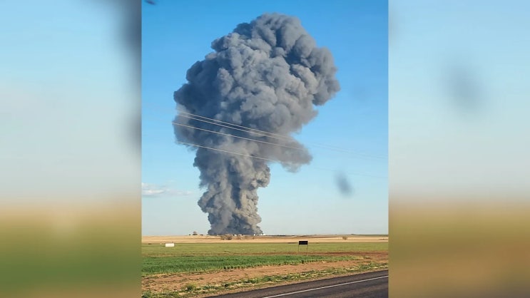 텍사스 낙농장 끔찍한 화재 폭발 사고