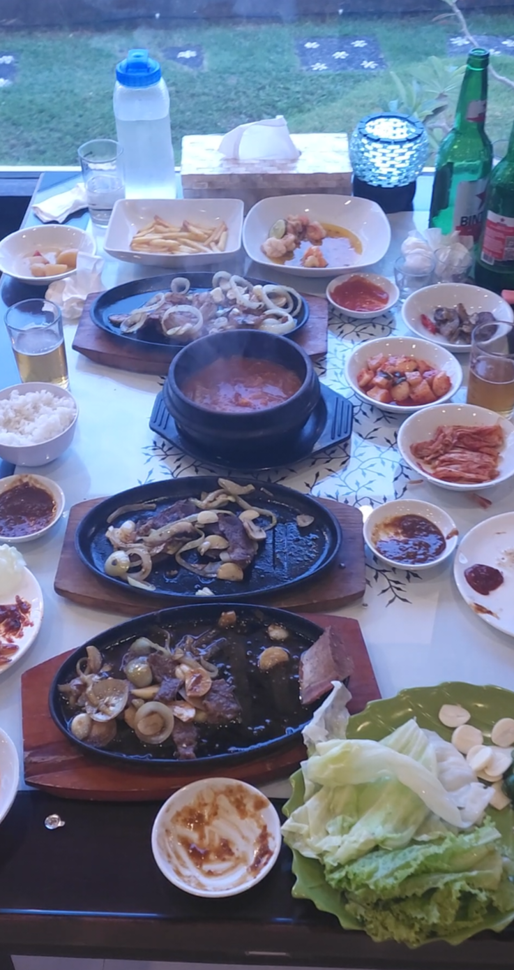 동남아 인도네시아 발리 누사두아 맛집 꼬끼 한식당 l 로즈힐 마사지스파 전문점 추천 l Korean Food 리뷰 해외여행 내돈내산 브이로그