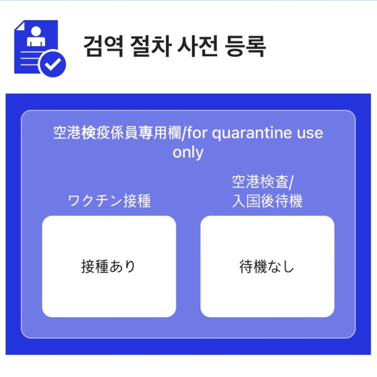  오사카 여행 출국 준비 (비짓재팬 등록)