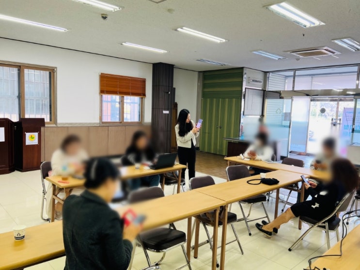  제주도 디지털 배움터 스마트폰 역량강화 교육 후기, 시니어 및 경력보유여성!
