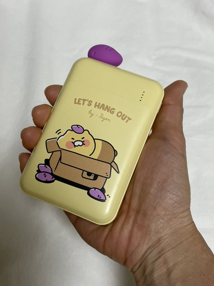 카카오프렌즈 고속충전 대용량 보조배터리 10,000mAh 상자춘식이 카카오프렌즈 고속충전 대용량 보조배터리 10,000mAh 상자춘식이