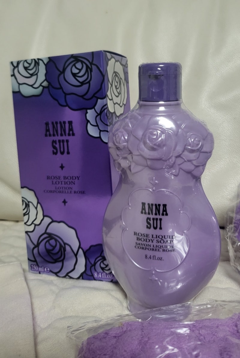 매혹적인 장미향♡ 안나수이 바디워시, 바디로션(직접 구입)