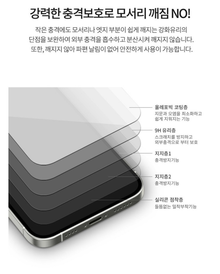[다이아큐브] 아이폰 14프로강화유리 추천 !! 얇은 액정보호필름