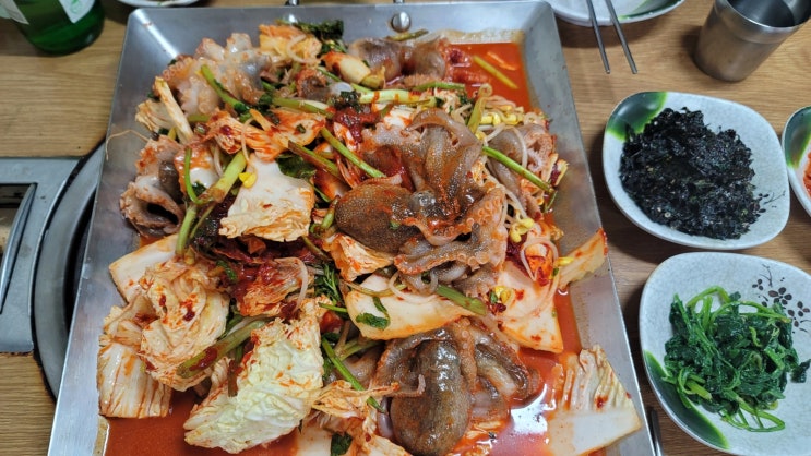 금천구 용두동 쭈꾸미 주꾸미 볶음 두루치기 요리