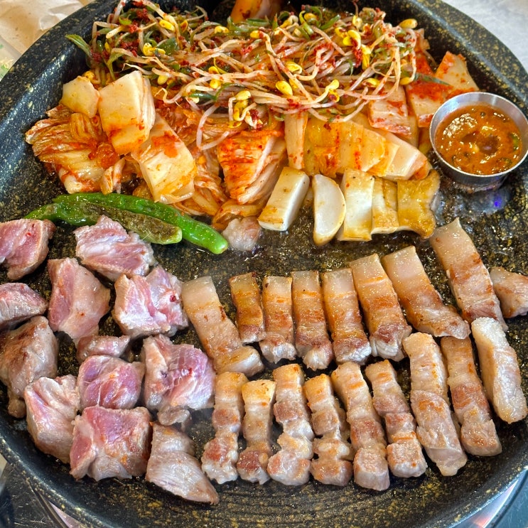  굴포천역 맛집 돼슐랭 인천 삼산동 고기집