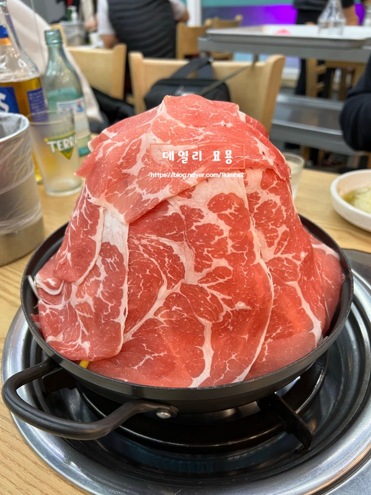  전주 여행 맛집 추천 얼큰한 소물갈비 맛집 화산물갈비 전주본점