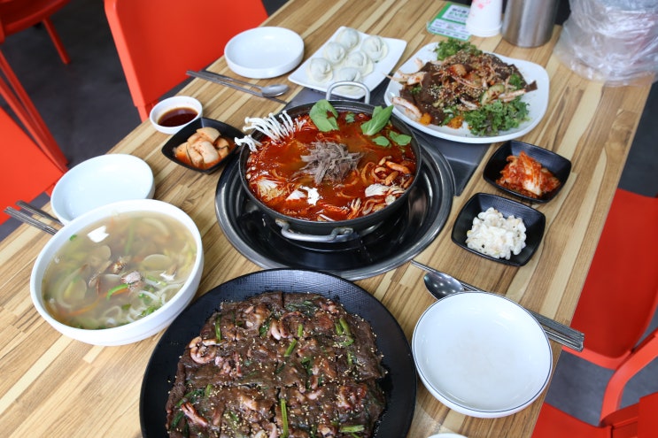  강화도 맛집 취향저격인 칼국수맛있는집과 맛을담은강된장