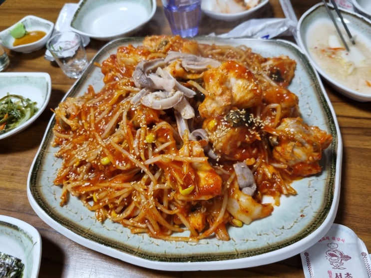  [남부터미널 맛집] 남부터미널역 인근 노포 아구찜 맛집, 서초아구찜.