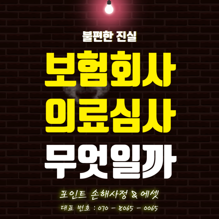  의료심사 무엇이며 어떤 문제가 있는지 솔직한 의견을 제시합니다