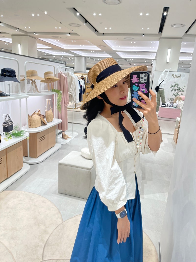 에릭자비츠 신세계백화점 경기점 매장 오픈! 리조트패션은 여름모자로 ♡