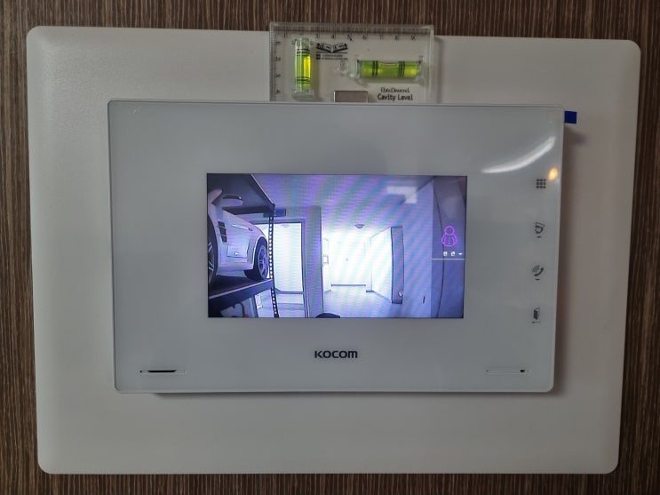  용인 기흥구 보라동 한보라더힐아파트 코콤 비디오폰 K6B VP-U701, 유니코 도어락 TP-8500F 교체 설치
