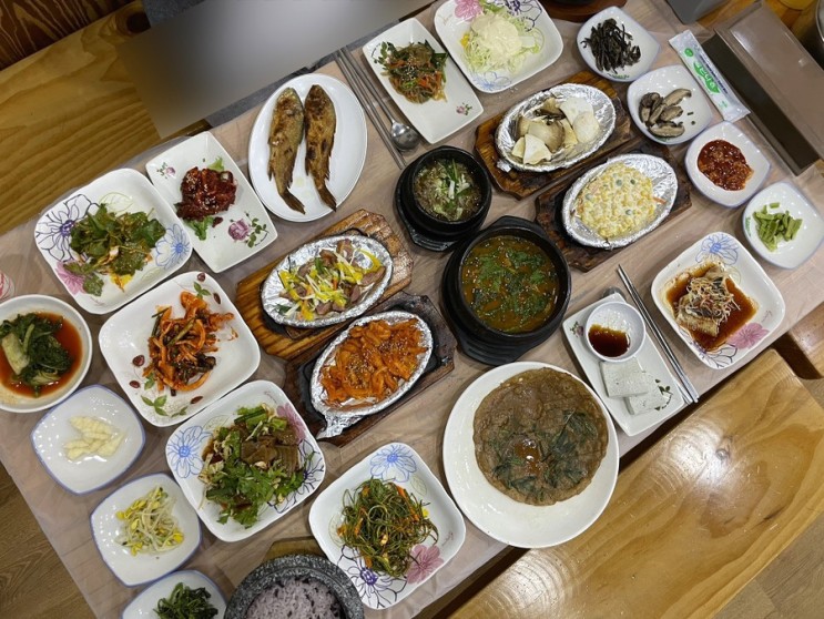 [충남|예산] 수덕사 한정식 맛집 대흥식당 돌솥더덕정식후기