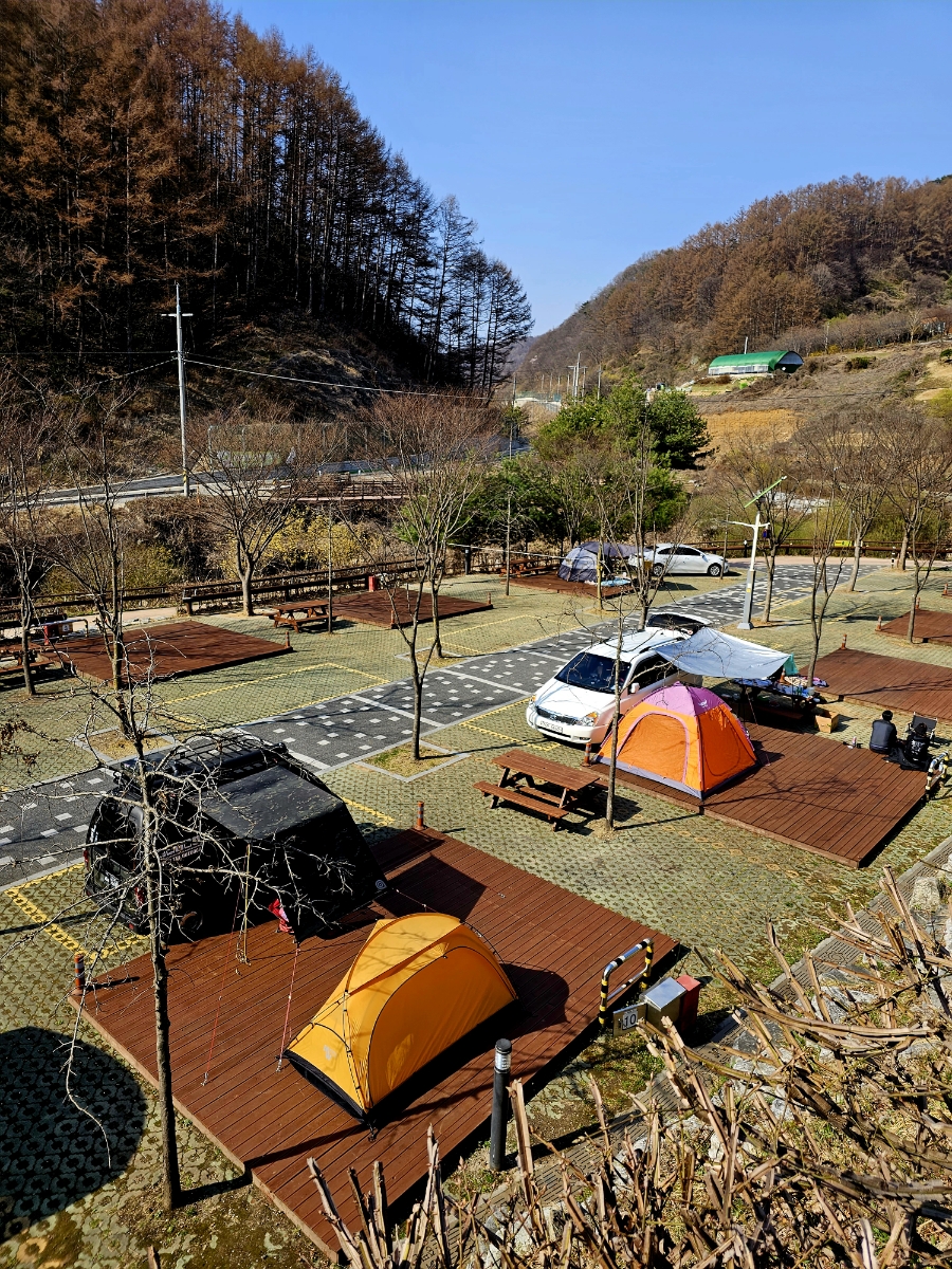 좌구산캠핑공원 오토캠핑장