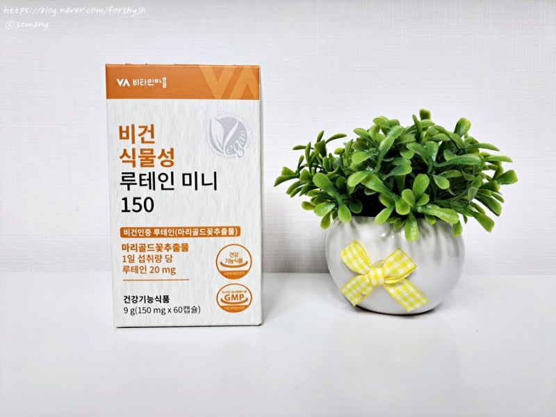 비건루테인, 비타민마을 루테인 미니로 눈건강 챙기기