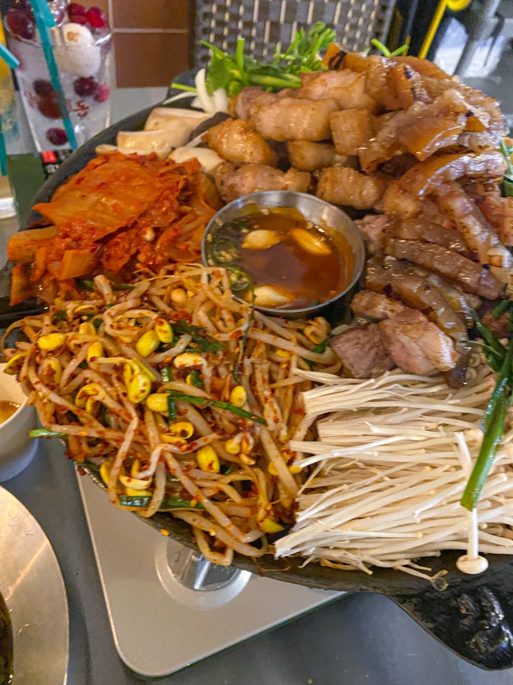  부산서면고기집 고기 육즙 가득한 심돈 즐거웠어요