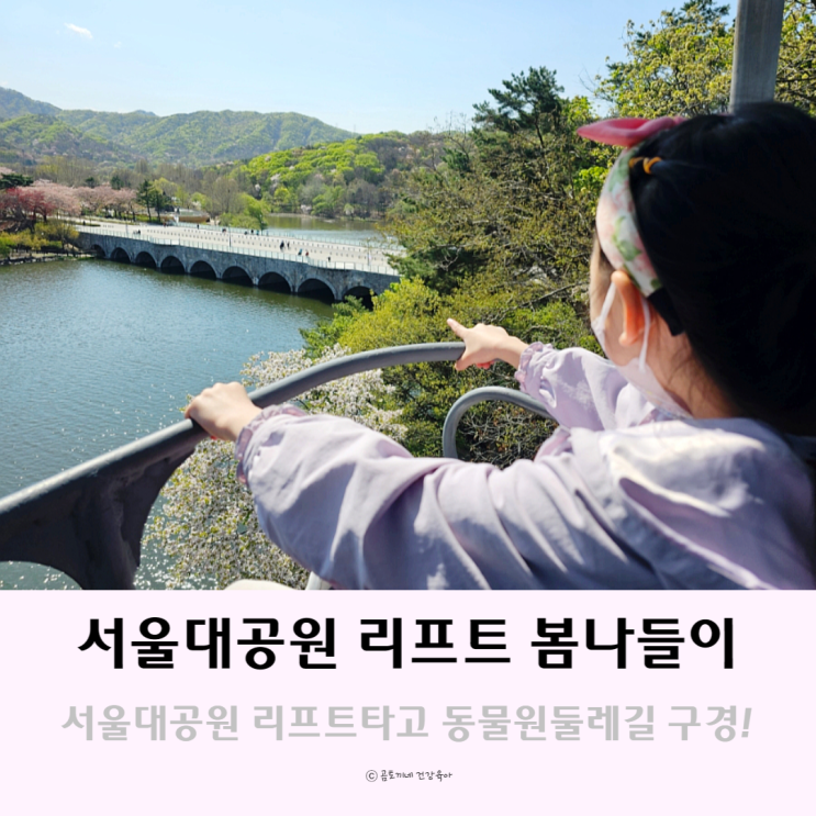 서울대공원 리프트타고 서울근교 주말 봄나들이 서울대공원 리프트타고 서울근교 주말 봄나들이