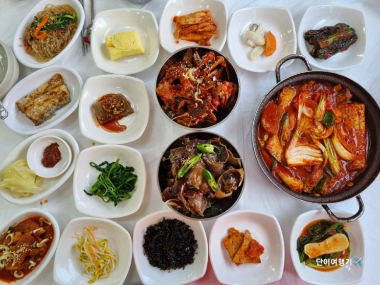  여수 이순신 공원 갈치조림 정식 맛집 추천 :: 이화식당