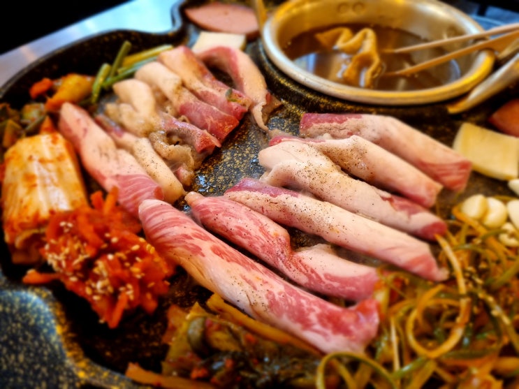  [안산] 중앙역 삼겹살 강남랭겹 중앙동 고기집