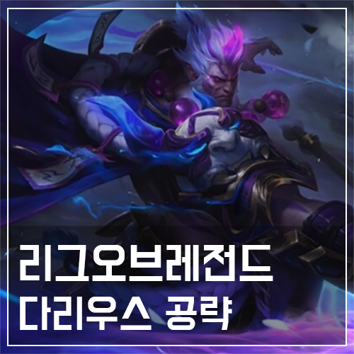  다리우스 템트리 및 룬, 스킬 공략