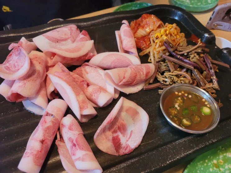 마산 맛집 댓거리 냉삼집 냉돈고 꼬들살&냉갈비구이
