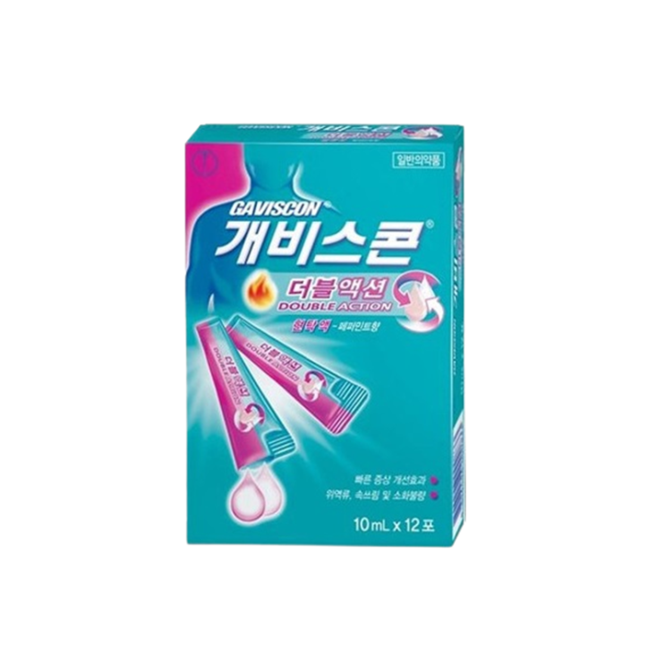 개비스콘(게비스콘) 더블액션, 먹기 전 알아야할 내용들 간단정리(효능/복용법/부작용/주의사항) 개비스콘(게비스콘) 더블액션, 먹기 전 알아야할 내용들 간단정리(효능/복용법/부작용/주의사항)