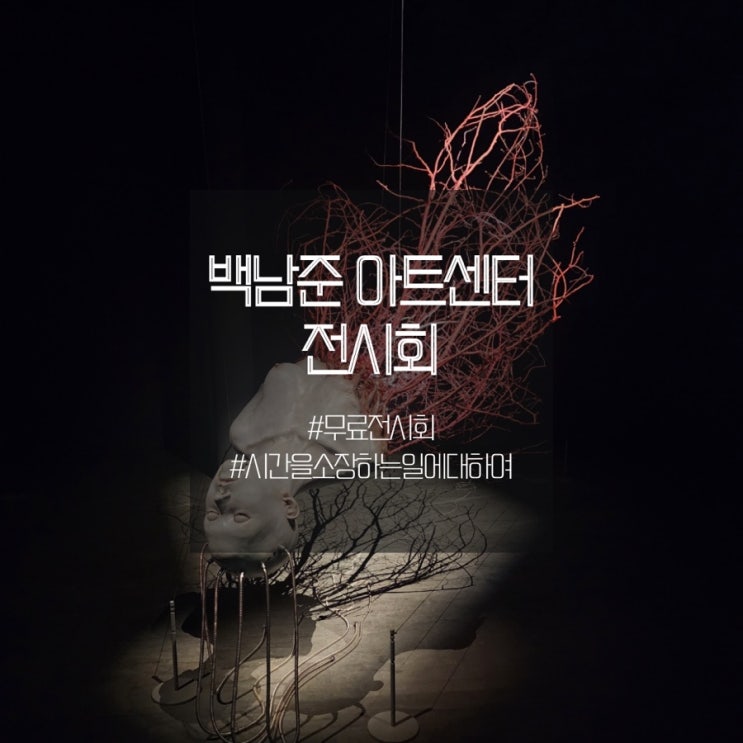  경기도 용인 가볼 만한 곳 백남준 아트센터 무료 전시회