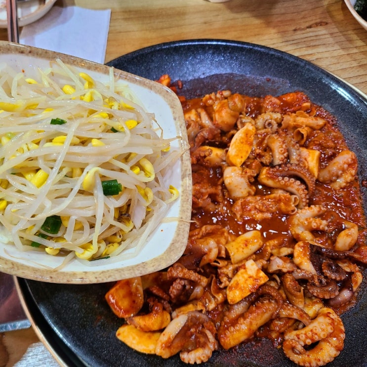  [광주 첨단 맛집] "신쭈꾸미 첨단점" :: 매콤 쫀쫀한 쭈꾸미 삼겹살로 스트레스 쫙! 첨단 쭈삼 맛집
