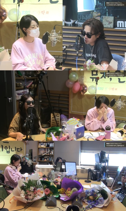 '7월 출산' <b>안영미</b>, '<b>두데</b>' 생방송 중 오열 "감사했다"…눈물의... 
