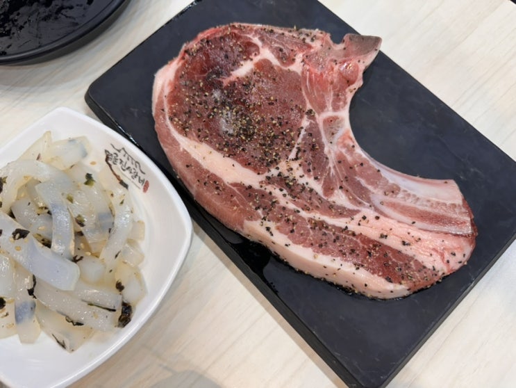  명륜진사갈비 일산풍동점 뷔페는 물론이고 돼지갈비+통삽겹살+숯불닭갈비+등갈비프렌치렉+돼지껍데기 모두 무한리필