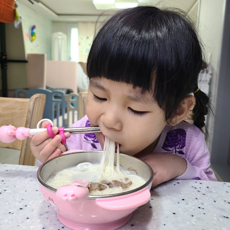  (6살, 2살 유아식) 아기 설렁탕 초정담사골