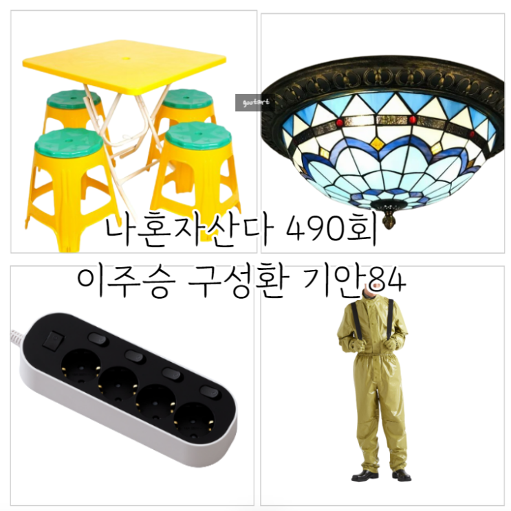 나혼자산다 <b>기안84</b> 옷 점프수트 프라다 <b>구성환</b> 조명 테이블... 