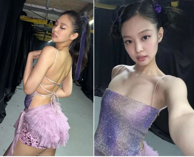 "끈 하나로 간신히.." 블랙핑크 제니, 모두가 경악할 월드투어 중 무대의상 입고 몸매 뽐내 "끈 하나로 간신히.." 블랙핑크 제니, 모두가 경악할 월드투어 중 무대의상 입고 몸매 뽐내