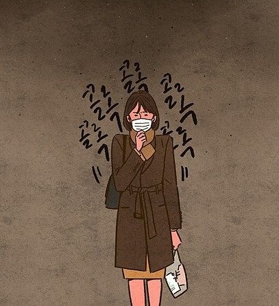  코로나보다 더 힘들었던 아데노 바이러스, 눈곱감기 열흘의 일상 (성인,지독한 기침)