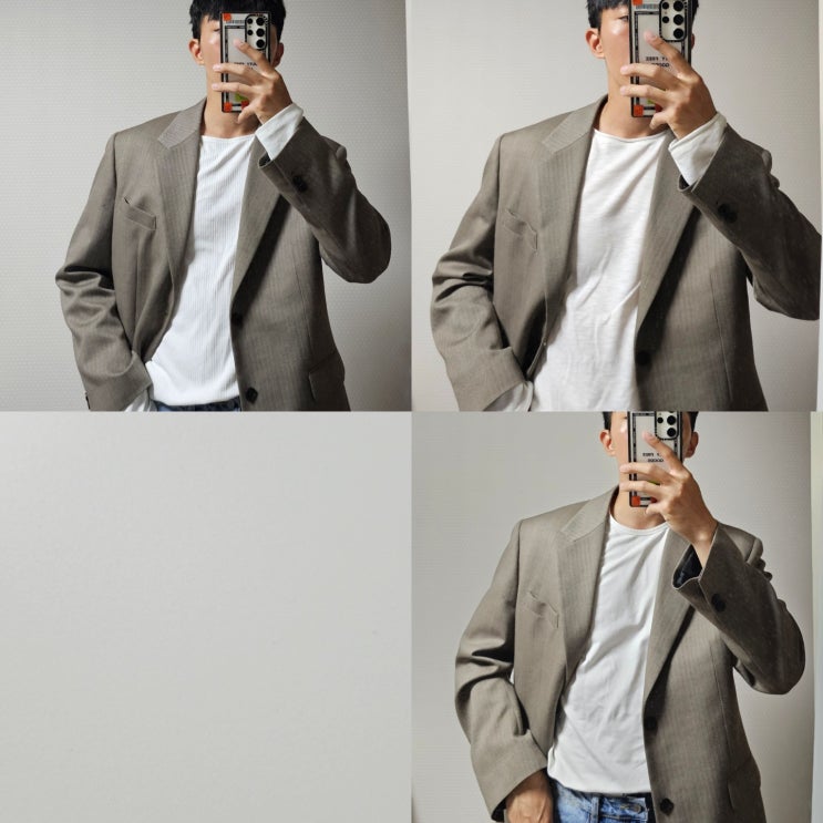  엘무드 2가지 롱슬리브 후기, vs 기본티