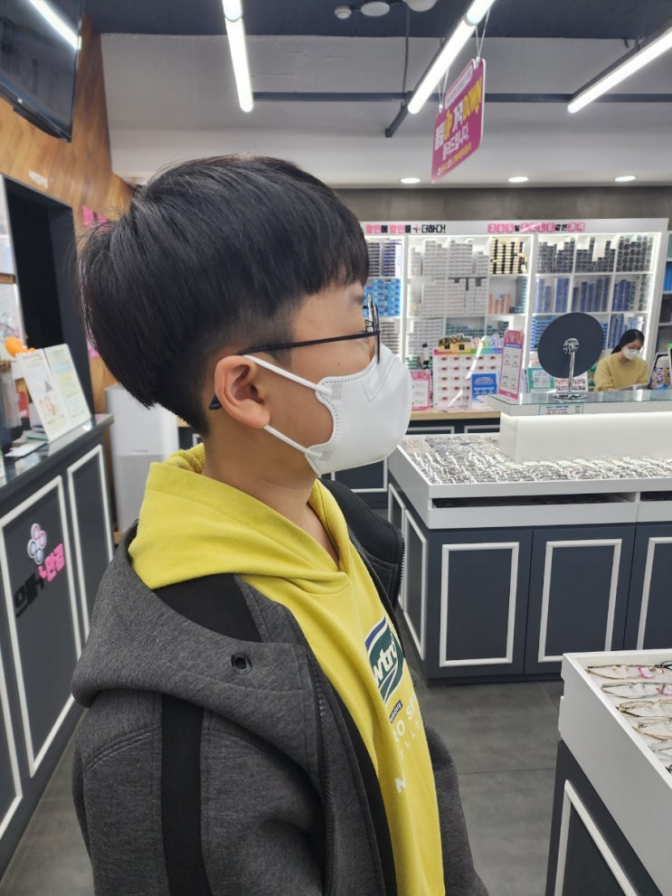  화정동 안경 중딩 첫안경 친정엄마 돋보기 했어요 / 가격 서비스 친절 모두 으뜸플러스안경