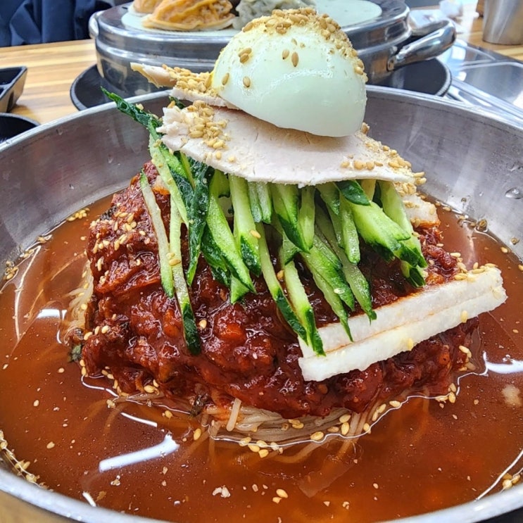  명지오션맛집 여름엔 시원한 밀면이지! 명지밀면맛집 면꾼~!