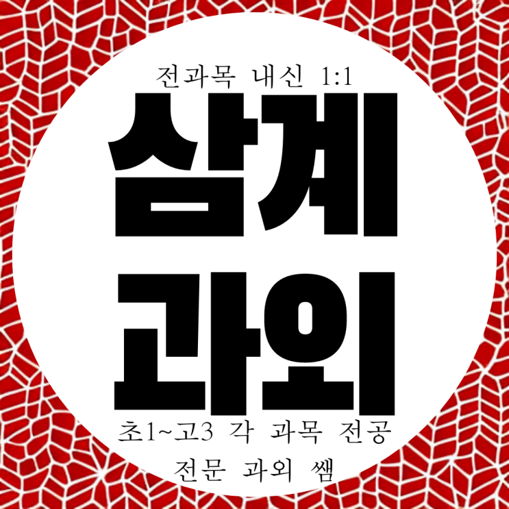  김해 삼계 고등 영어과외 중학생 중등 삼계동 수학과외 국어 과학
