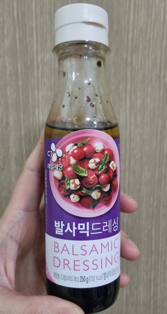  샐러드 드레싱추천, CJ제일제당 발사믹