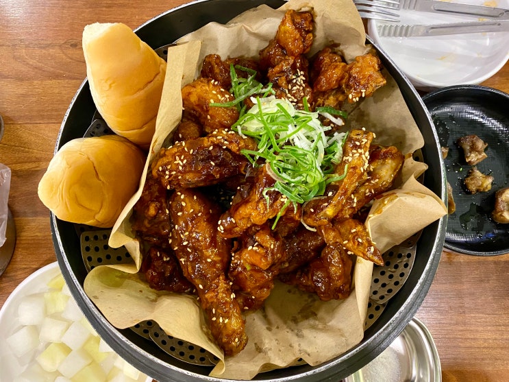  수원통닭거리 왕갈비통닭 남문통닭 & 모닝빵